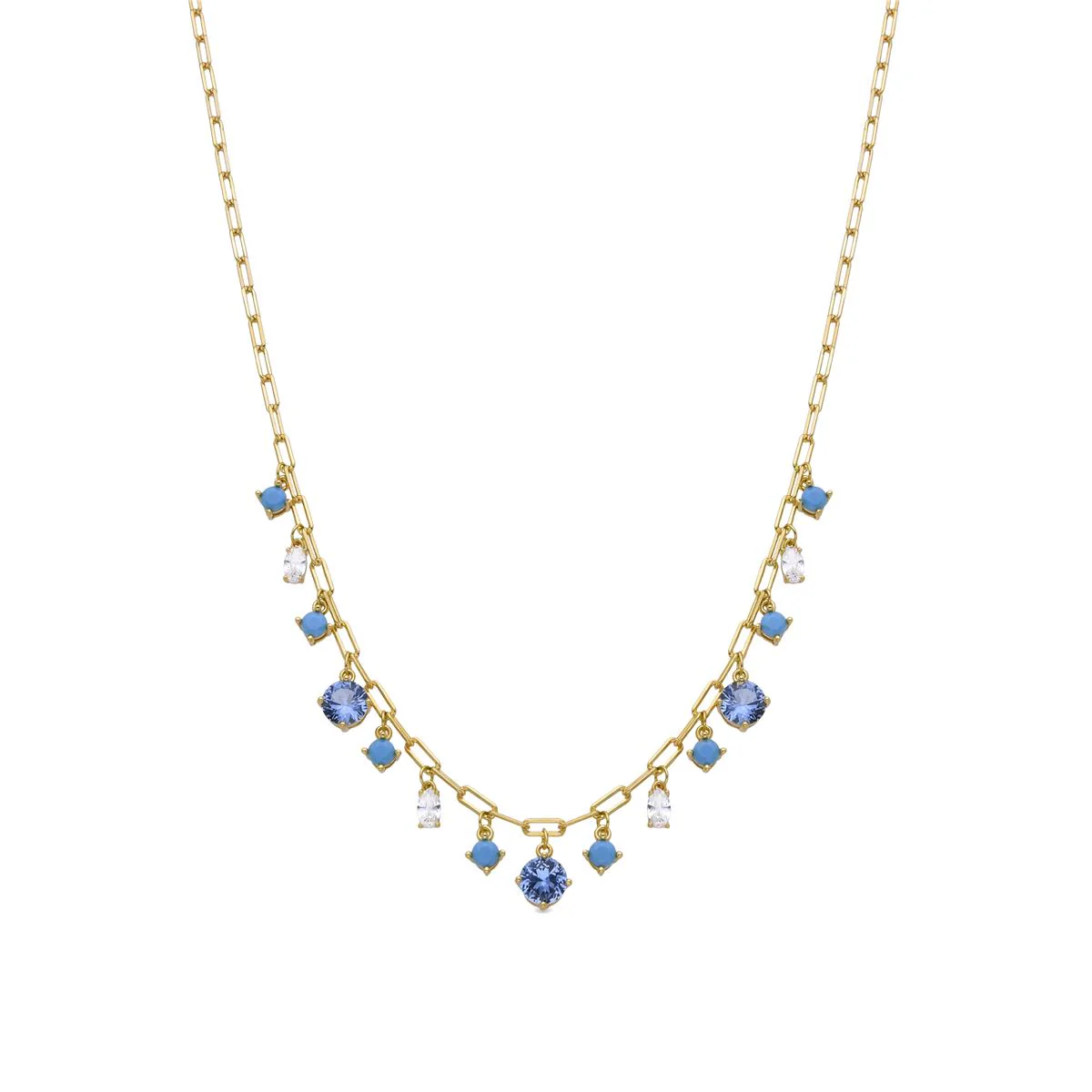 Collar Lyvi Plata de Ley 925 - Lyvi AZUL