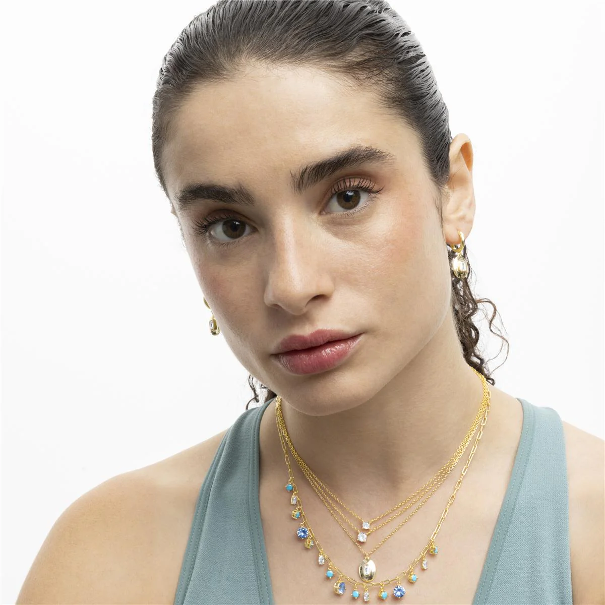 Collar Lyvi Plata de Ley 925 - Lyvi AZUL - Image 3