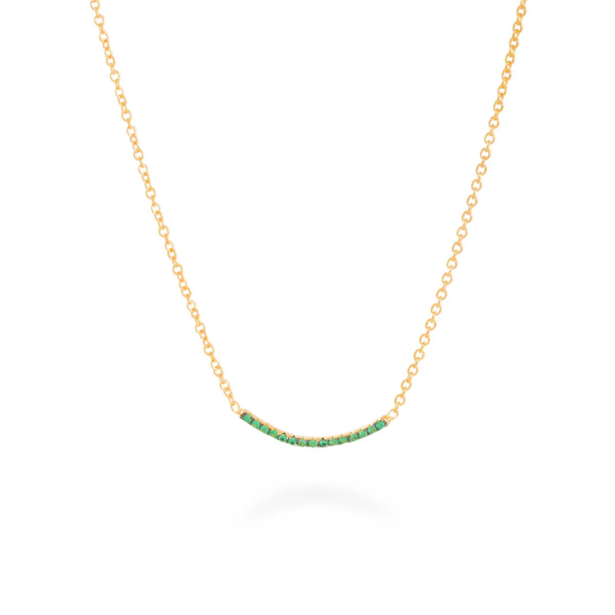 Collar Maiya Plata De Ley 925 - Maiya VERDE
