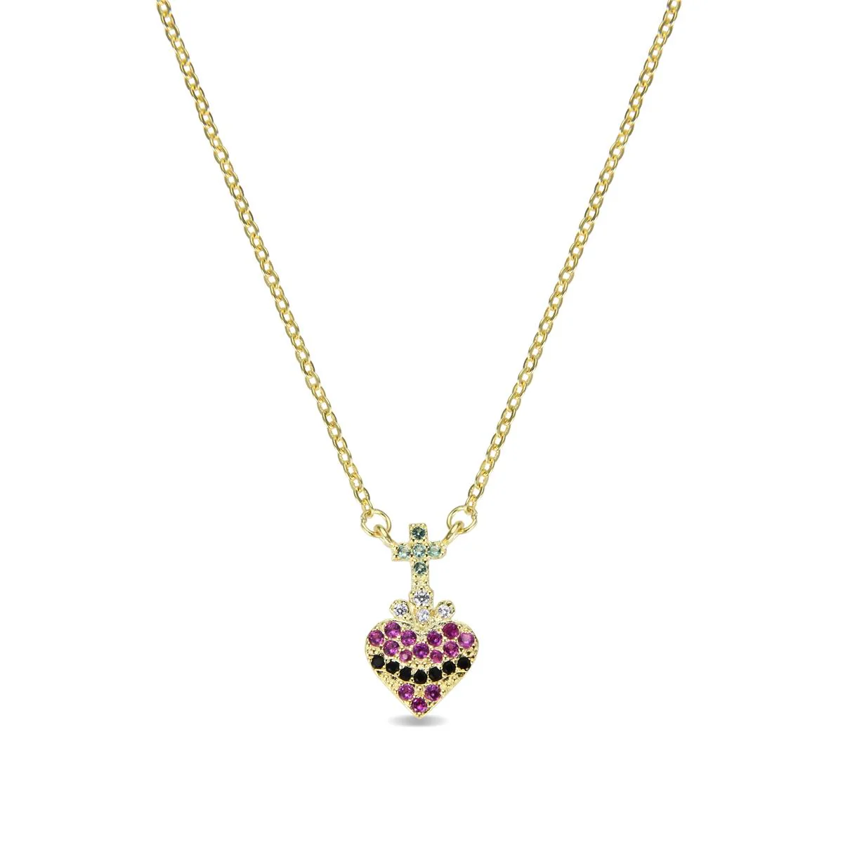 Collar Maka Plata De Ley 925 - Maka MULTICOLOR