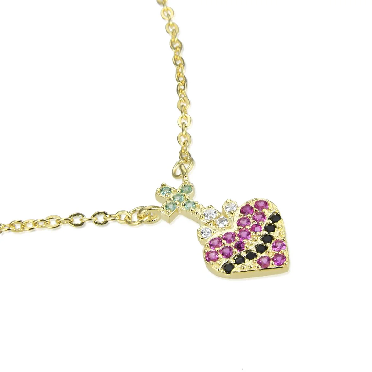 Collar Maka Plata De Ley 925 - Maka MULTICOLOR - Image 3