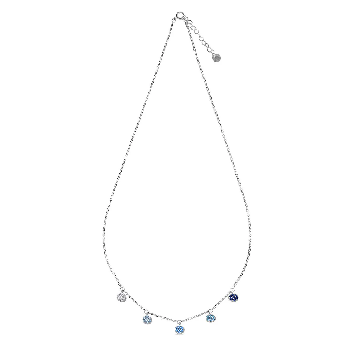 Collar Mallisthy Plata De Ley 925 - Mallisthy AZUL - Image 2