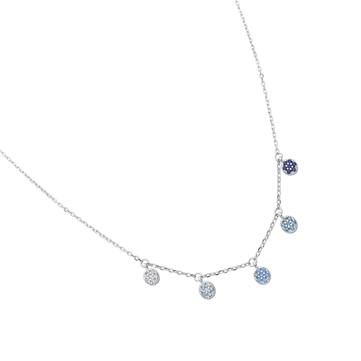 Collar Mallisthy Plata De Ley 925 - Mallisthy AZUL - Image 3