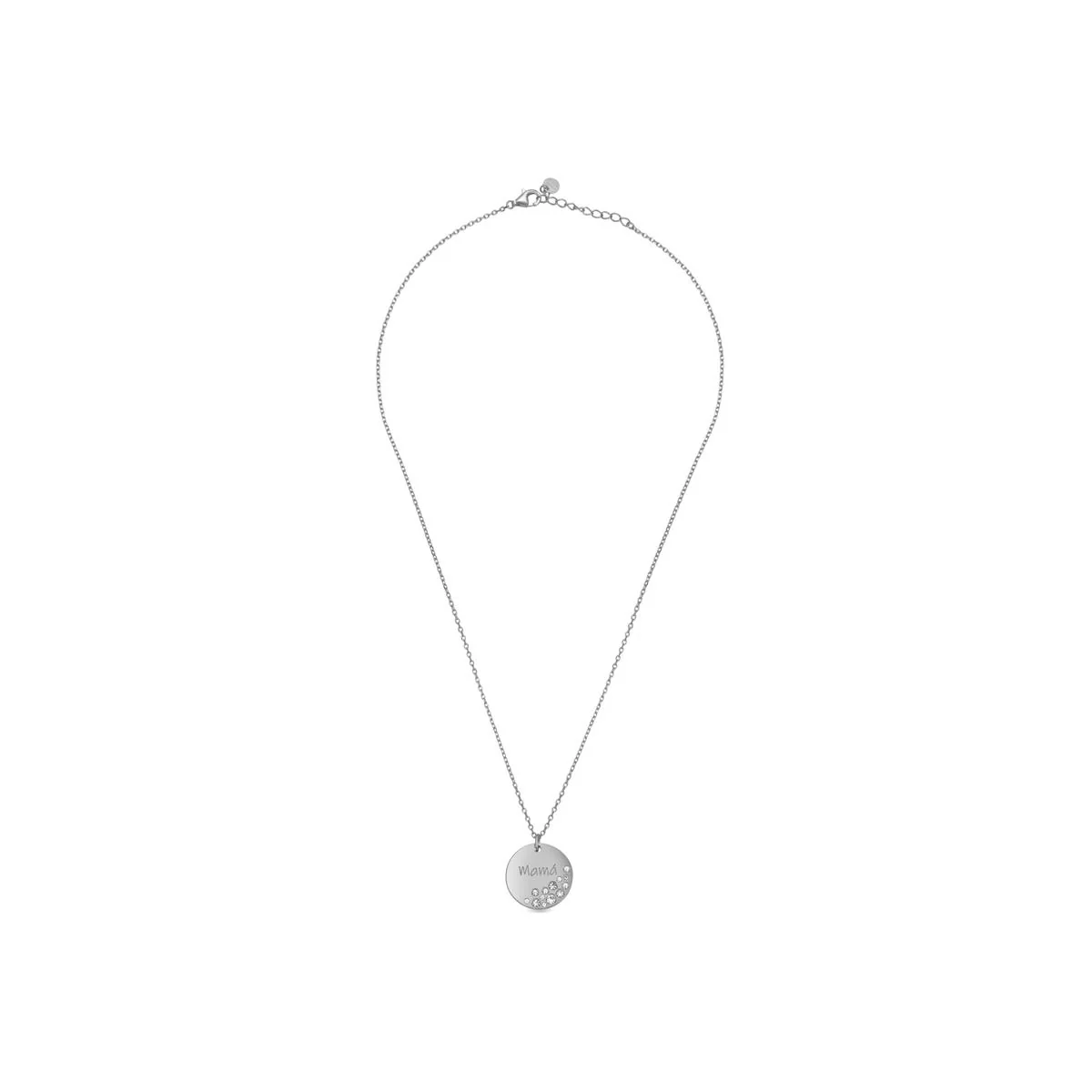 Collar Mamá Plata de Ley 925 - Mama BLANCO - Image 2