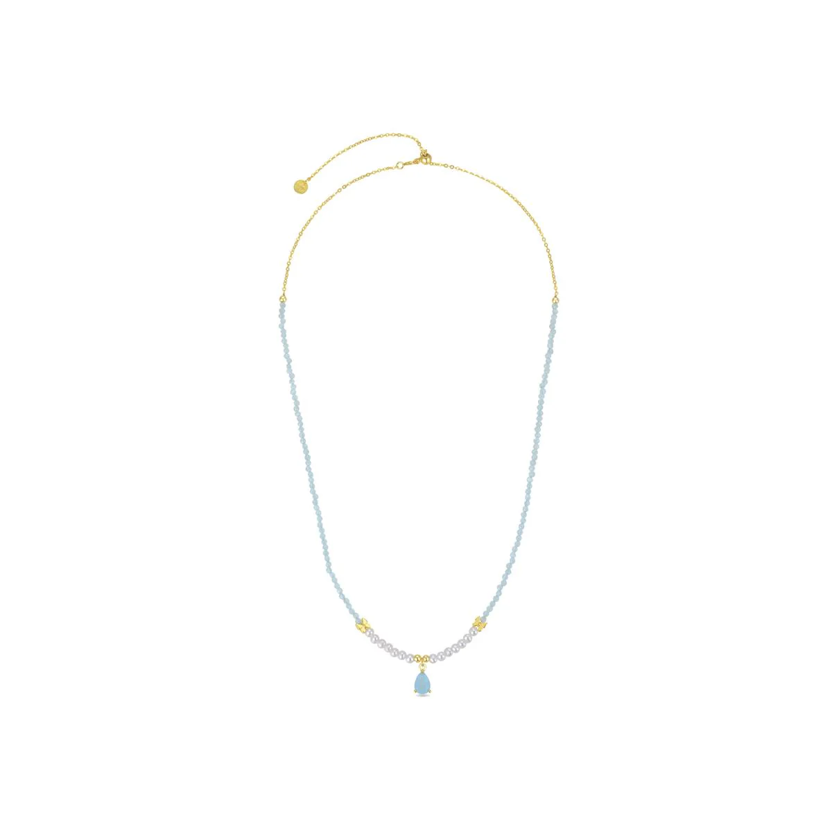 Collar Manes Plata De Ley 925 - Manes AZUL - Image 2