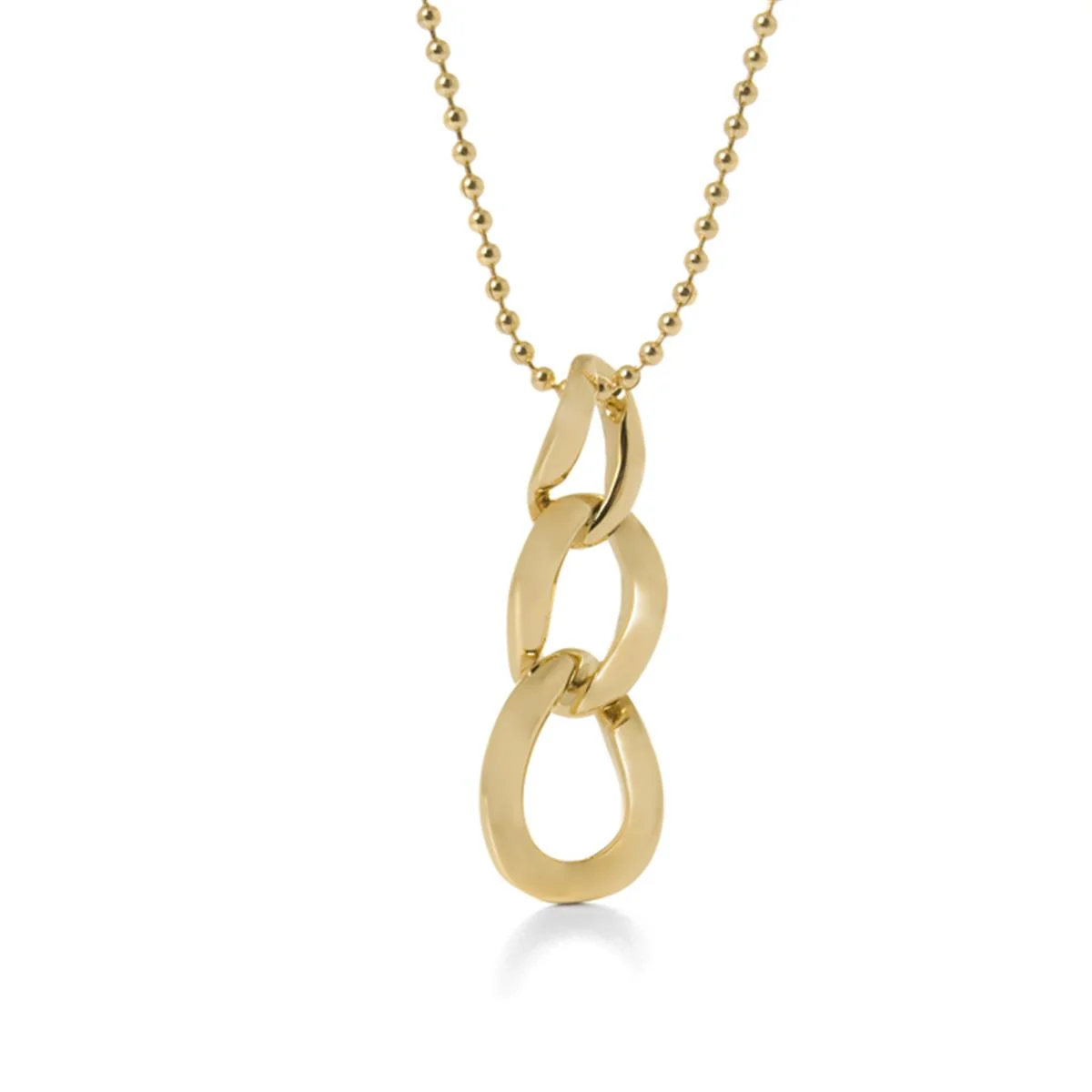 Collar Matraas acabado en Oro Amarillo de 18 Kts - Matraas AMARILLO