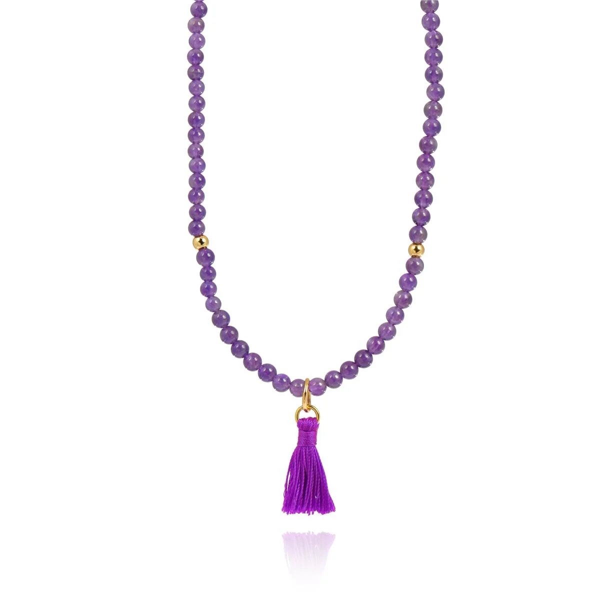Collar Meit Plata De Ley 925 - Meit MORADO