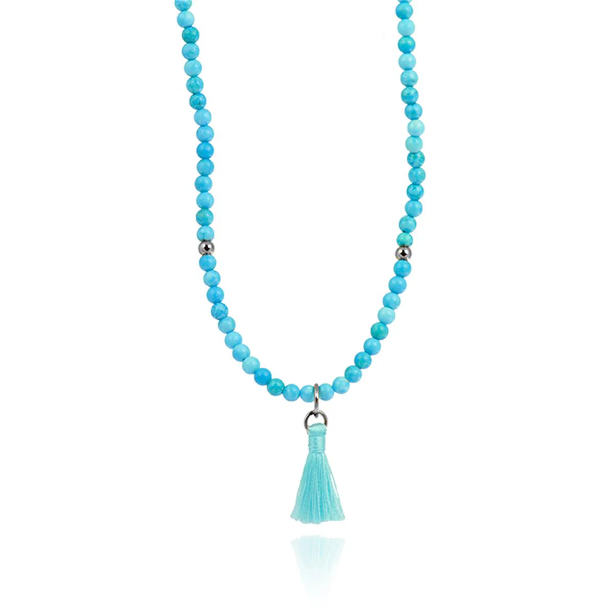 Collar Meit acabado en Rodio - Meit AZUL
