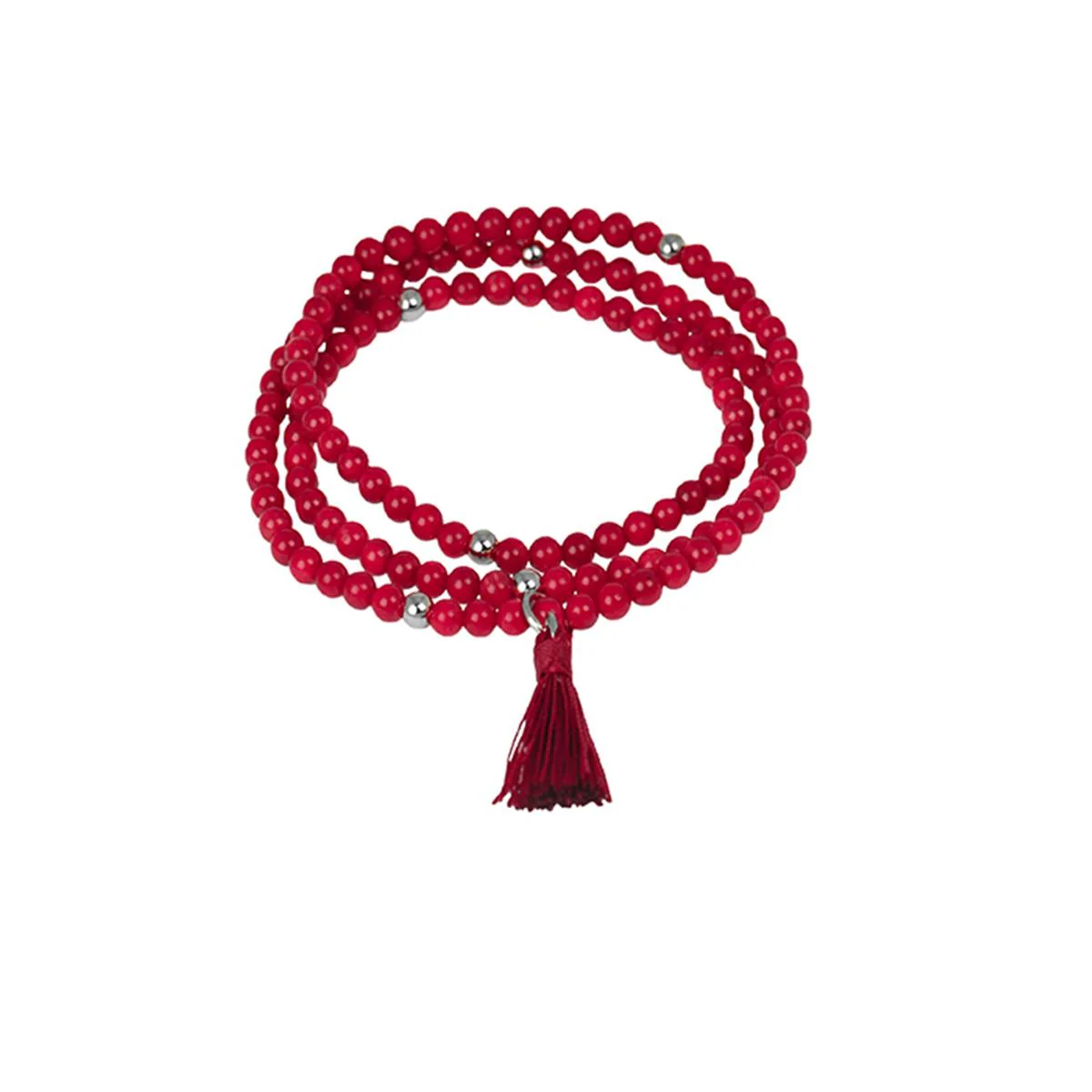 Collar Meit acabado en Rodio - Meit ROJO