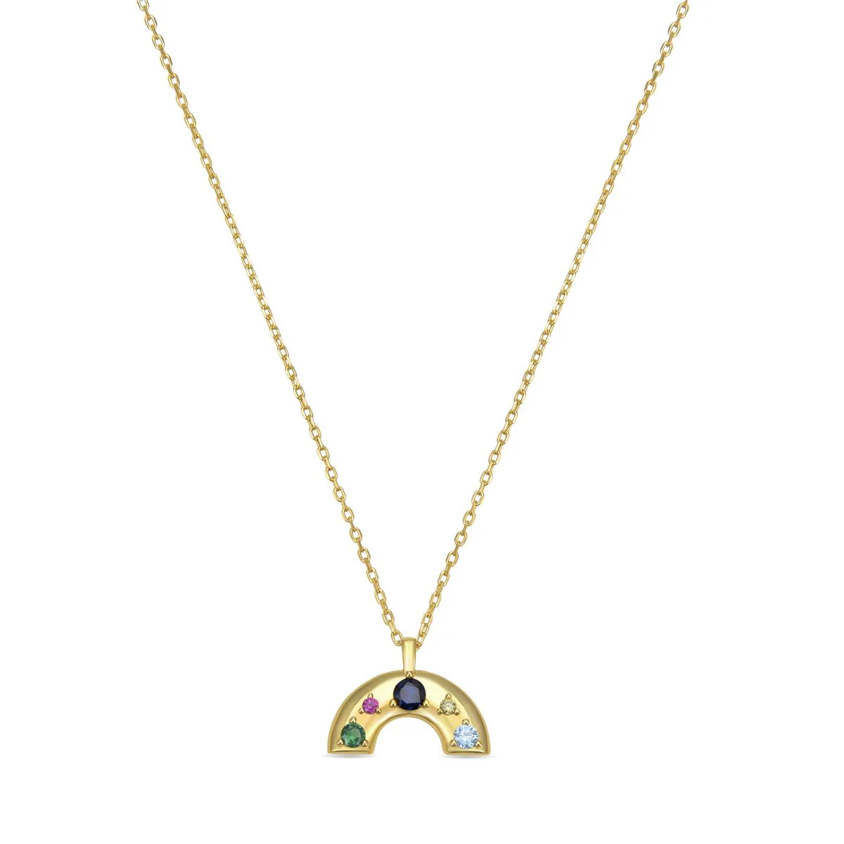 Collar Meshi Plata De Ley 925 - Meshi MULTICOLOR