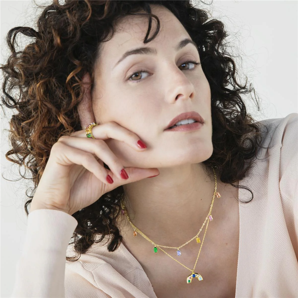 Collar Meshi Plata De Ley 925 - Meshi MULTICOLOR - Image 5