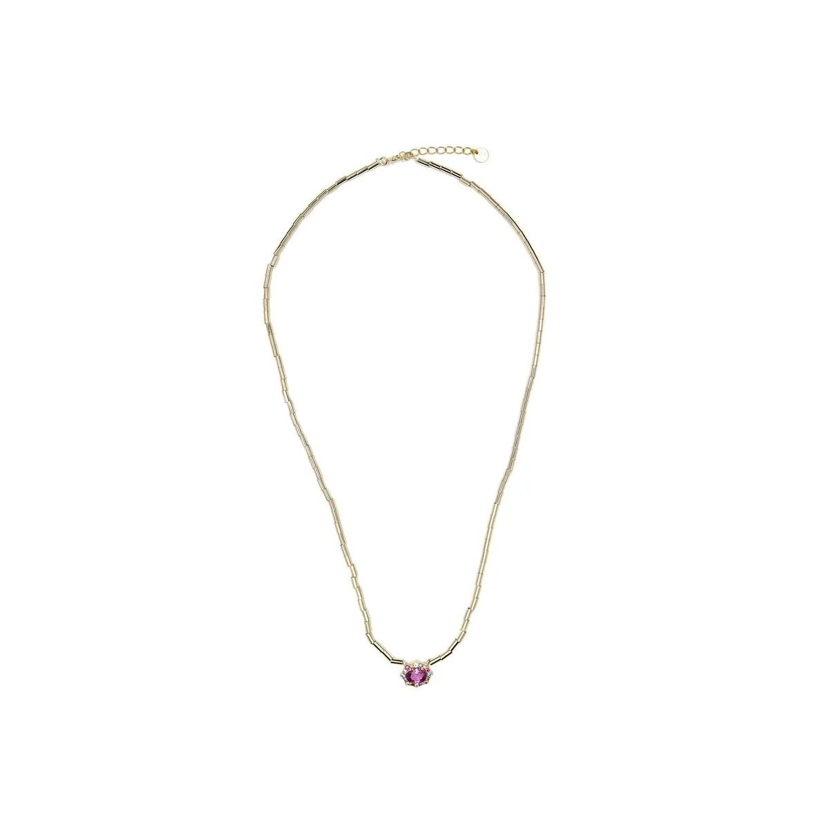 Collar Mezay Plata de Ley 925 - Mezay ROSA - Image 2