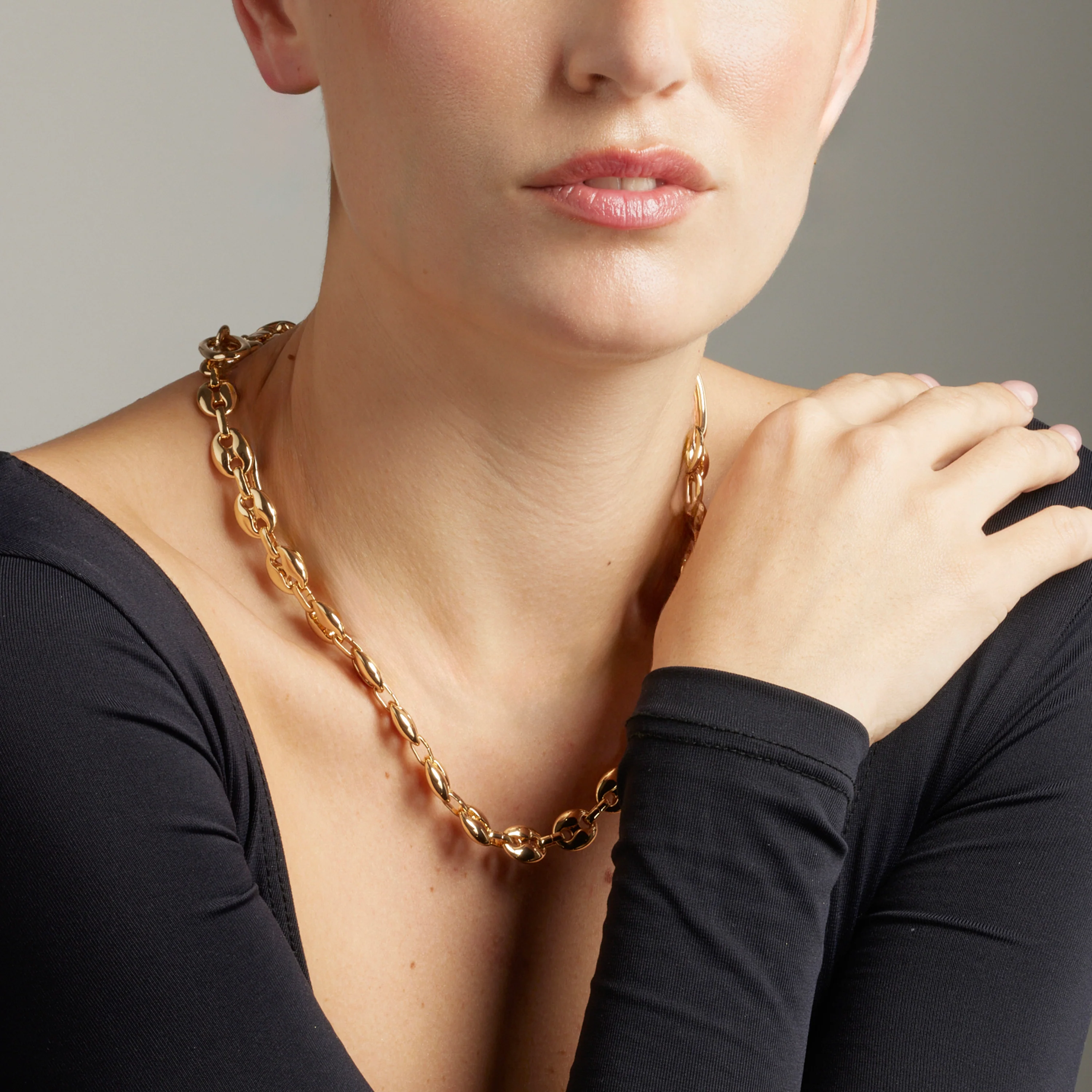Collar acabado en oro amarillo 18K - Midyu - Image 6