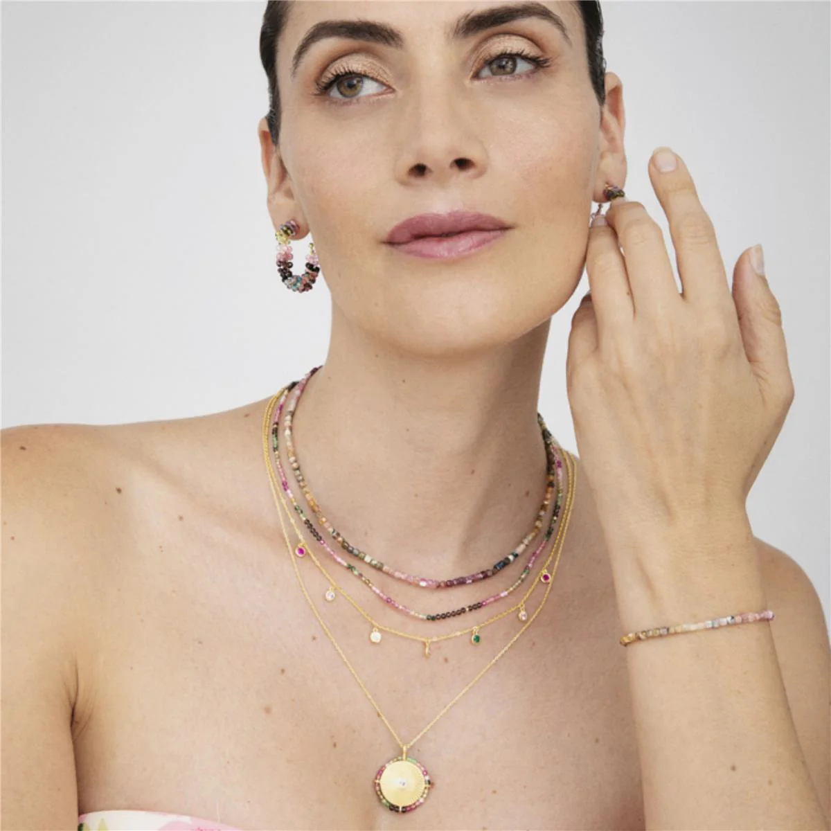 Collar Mifa Plata De Ley 925 - Mifa MULTICOLOR - Image 3