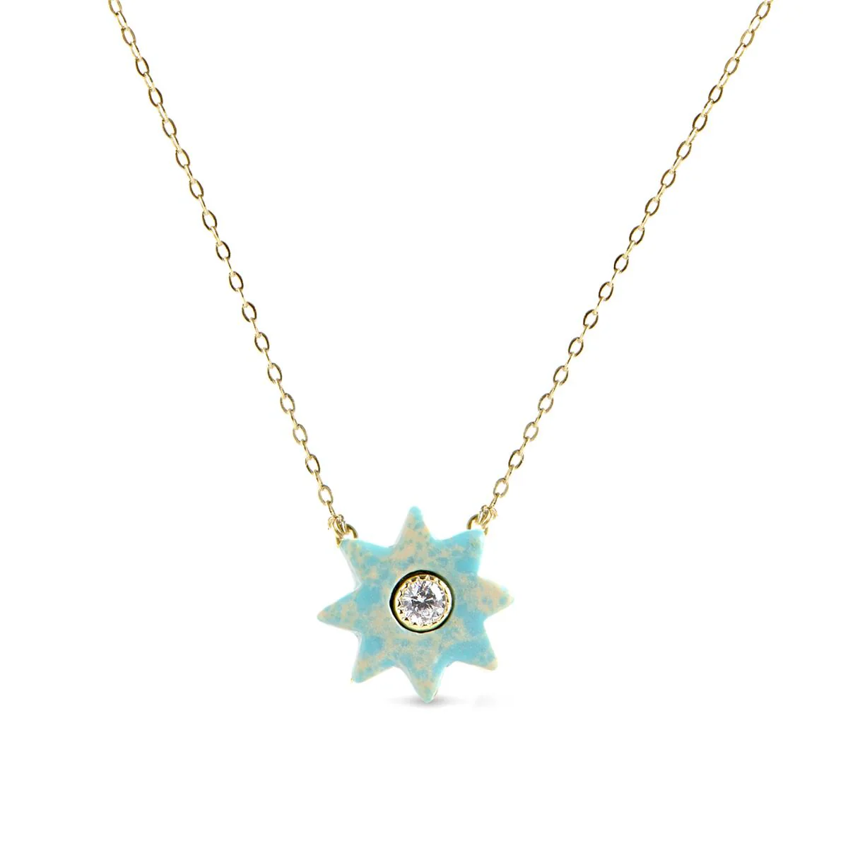 Collar Milai Plata De Ley 925 - Milai AZUL