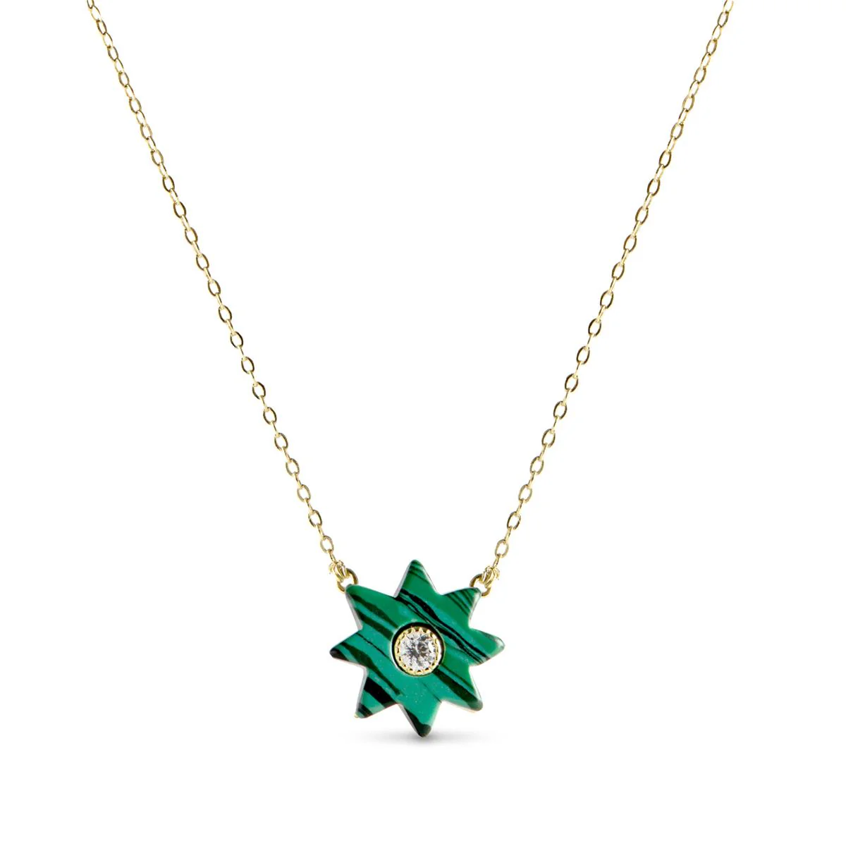 Collar Milai Plata De Ley 925 - Milai VERDE