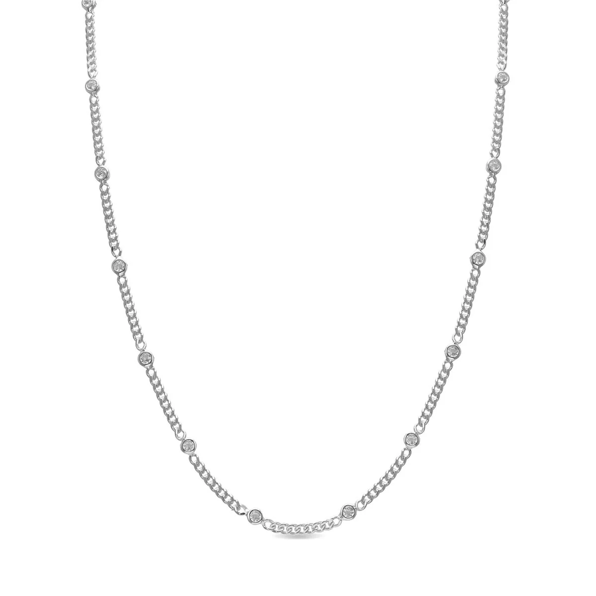 Collar Minhay Plata De Ley 925 - Minhay BLANCO