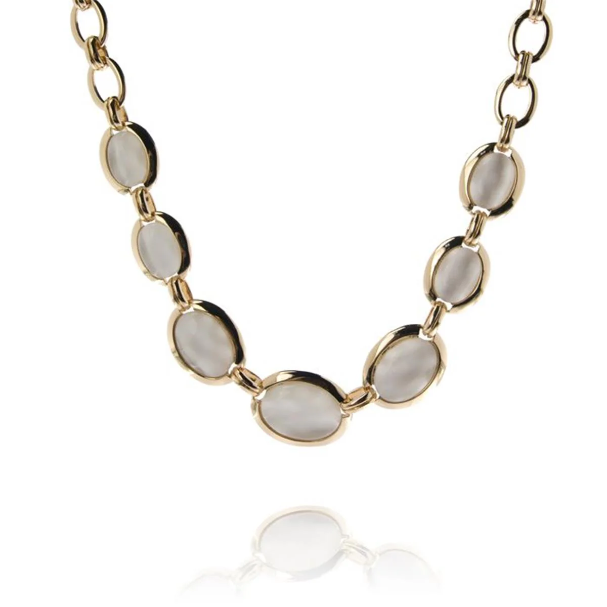 Collar Miriro acabado en Oro Amarillo de 18 Kts - Miriro GRIS