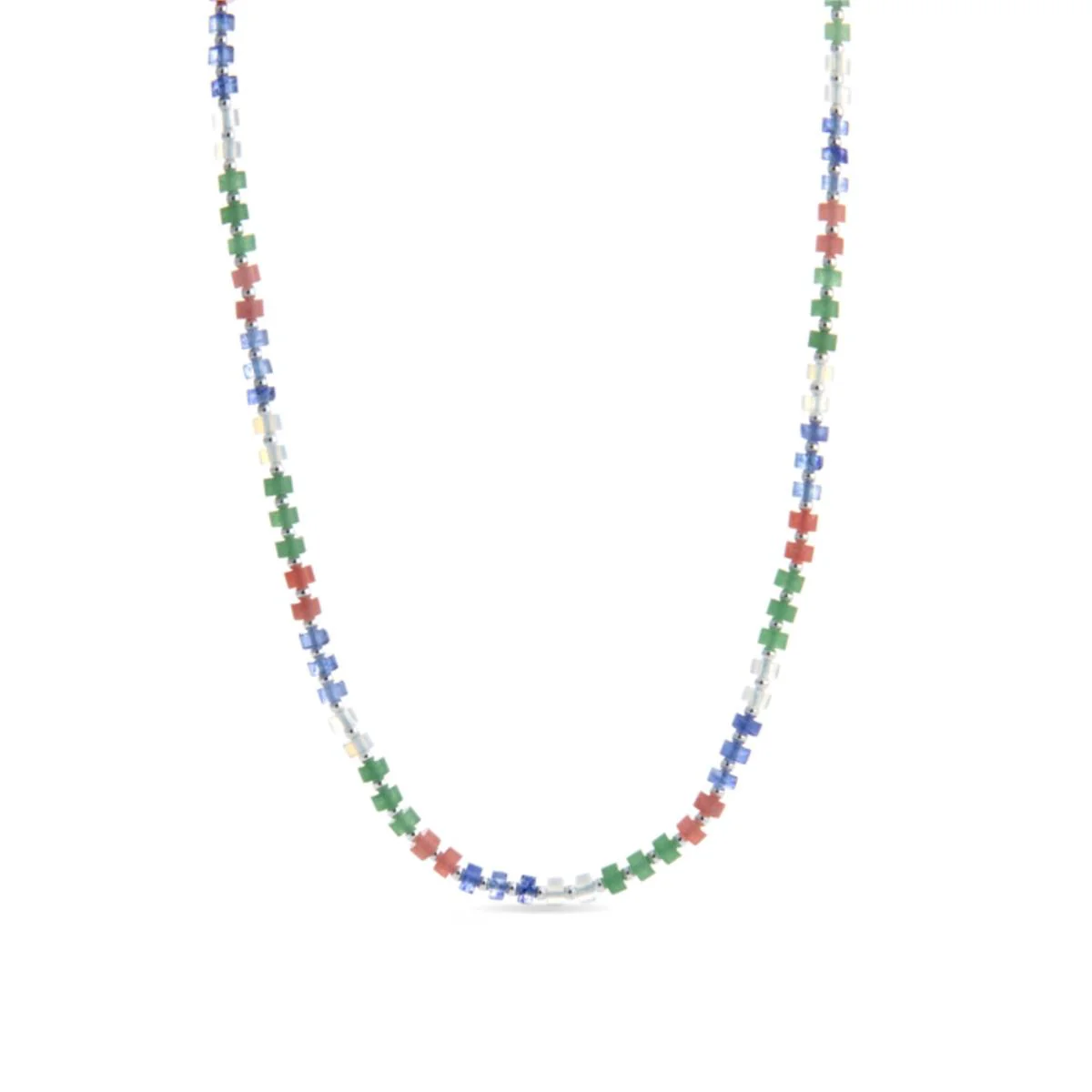 Collar Mitxo Plata De Ley 925 - Mitxo MULTICOLOR