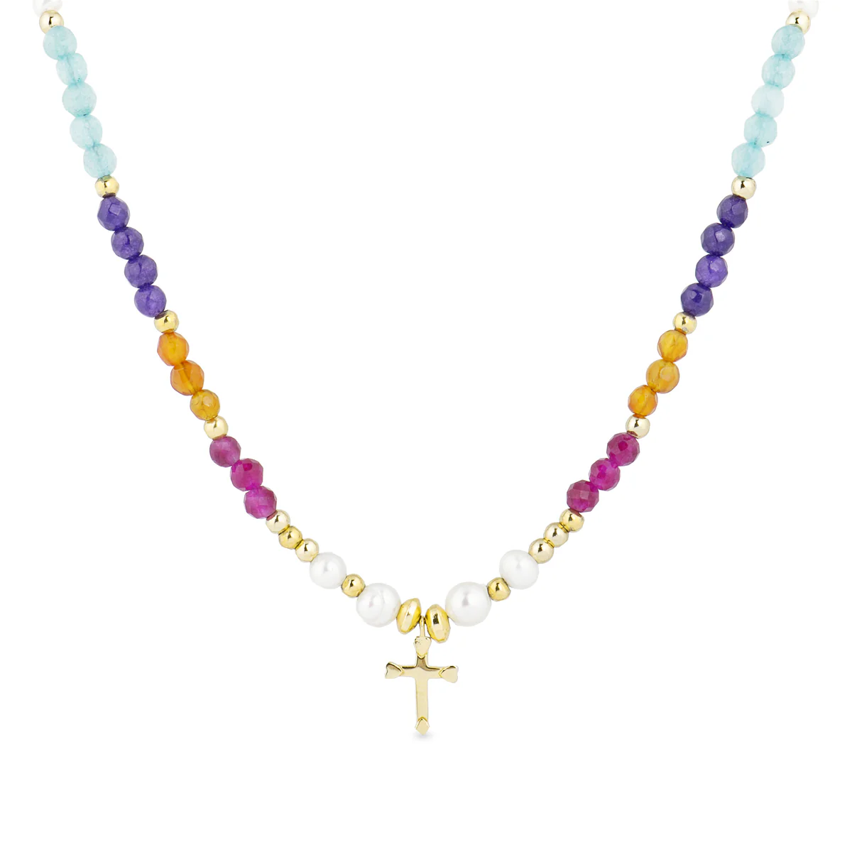 Collar Moard Plata De Ley 925 - Moard MULTICOLOR