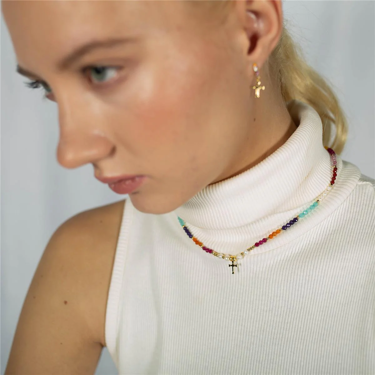 Collar Moard Plata De Ley 925 - Moard MULTICOLOR - Image 5