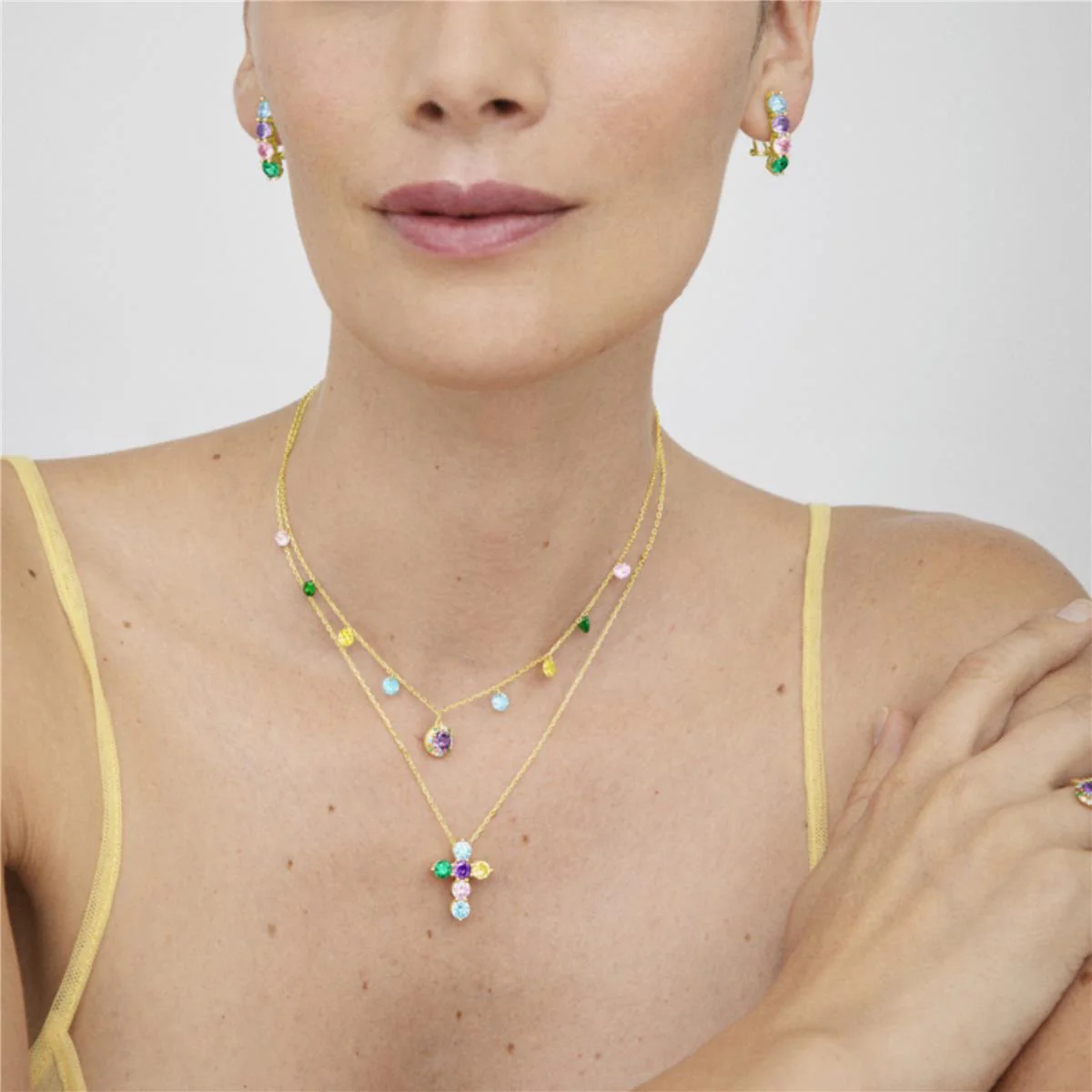 Collar Mohir Plata De Ley 925 - Mohir MULTICOLOR - Image 3