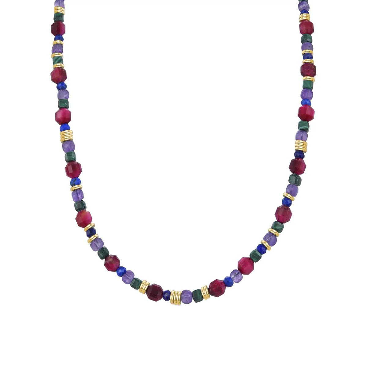 Collar Mongu Plata De Ley 925 - Mongu MULTICOLOR