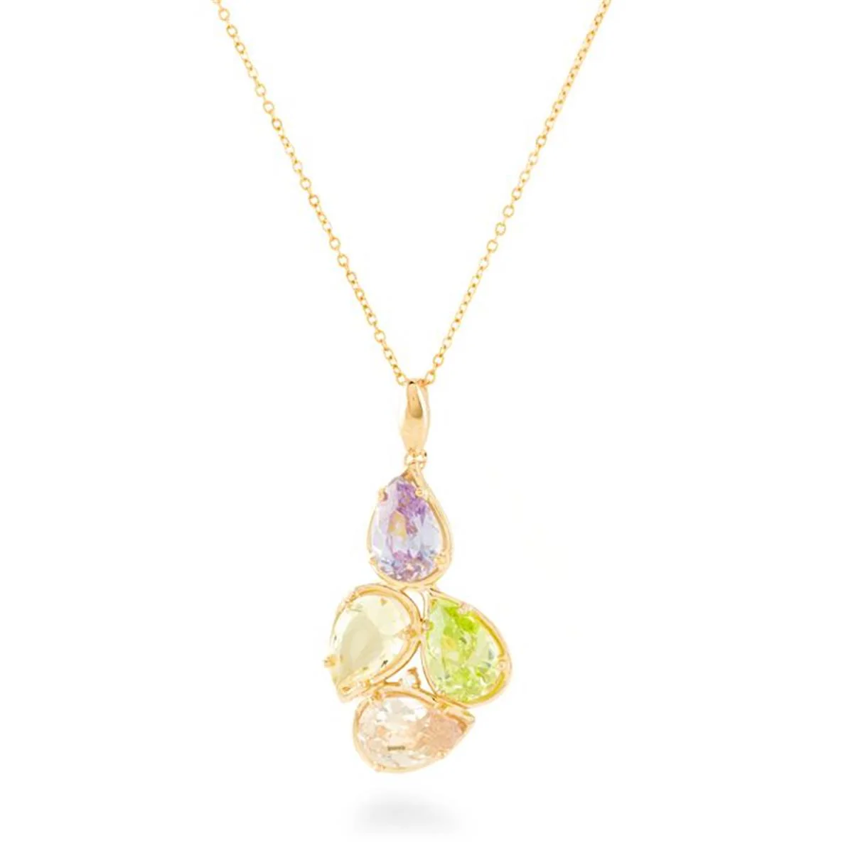 Collar Mory Plata De Ley 925 - Mory MULTICOLOR