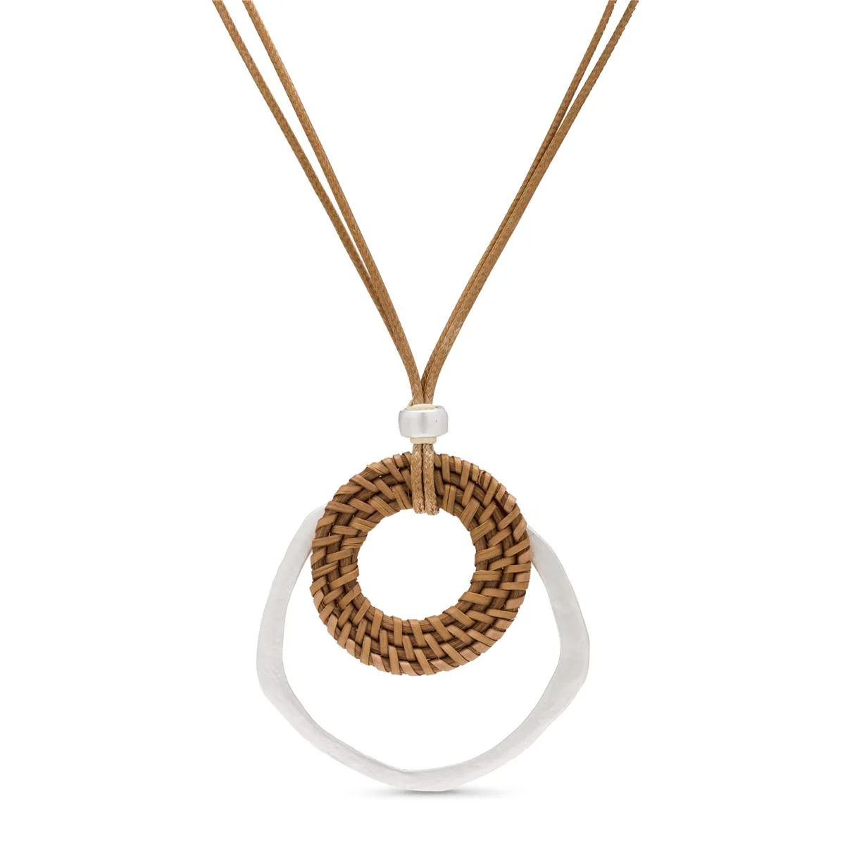 Collar Mumee acabado en Rodio - Mumee MARRON