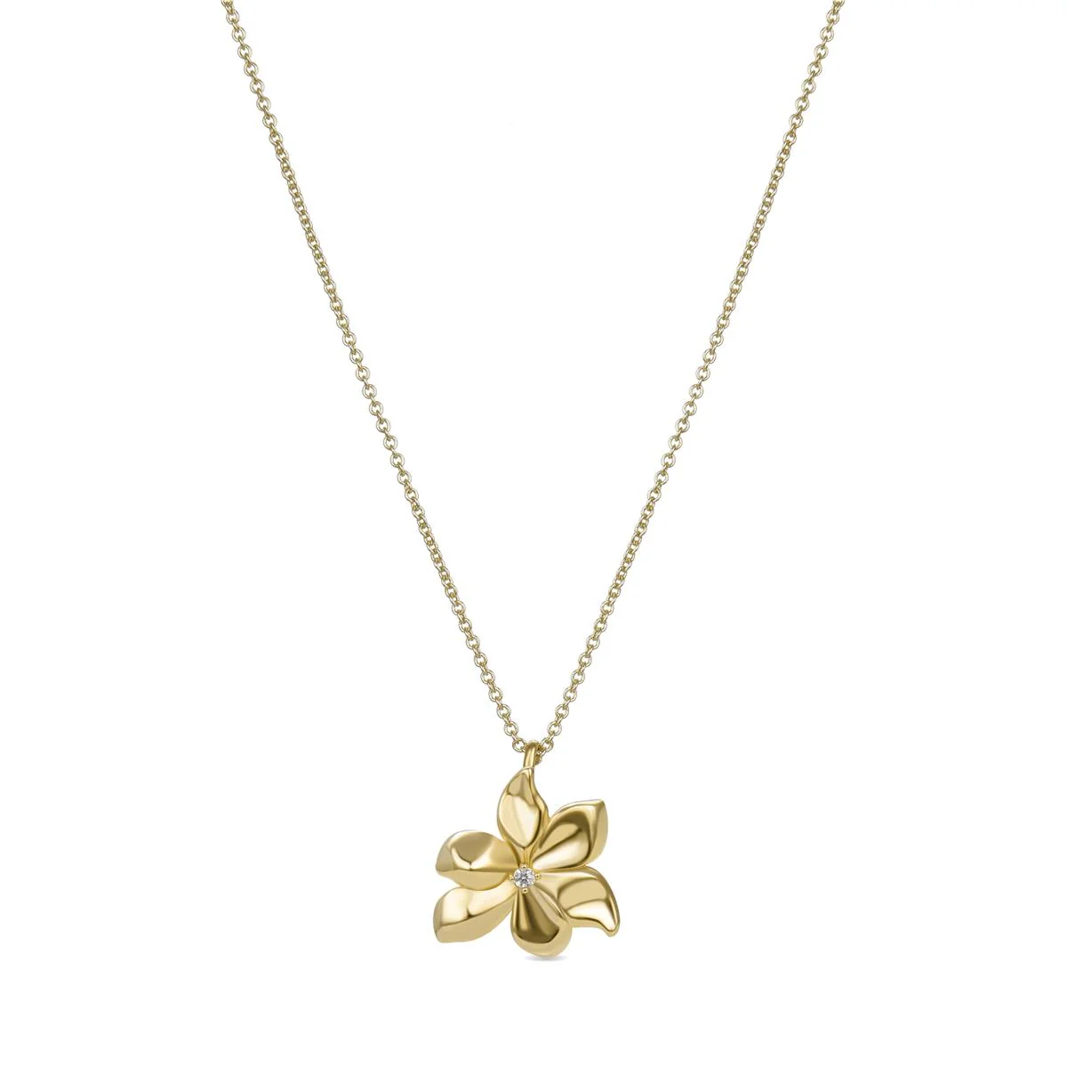 Collar Naid acabado en Oro Amarillo De 18 Quilates - Naid AMARILLO