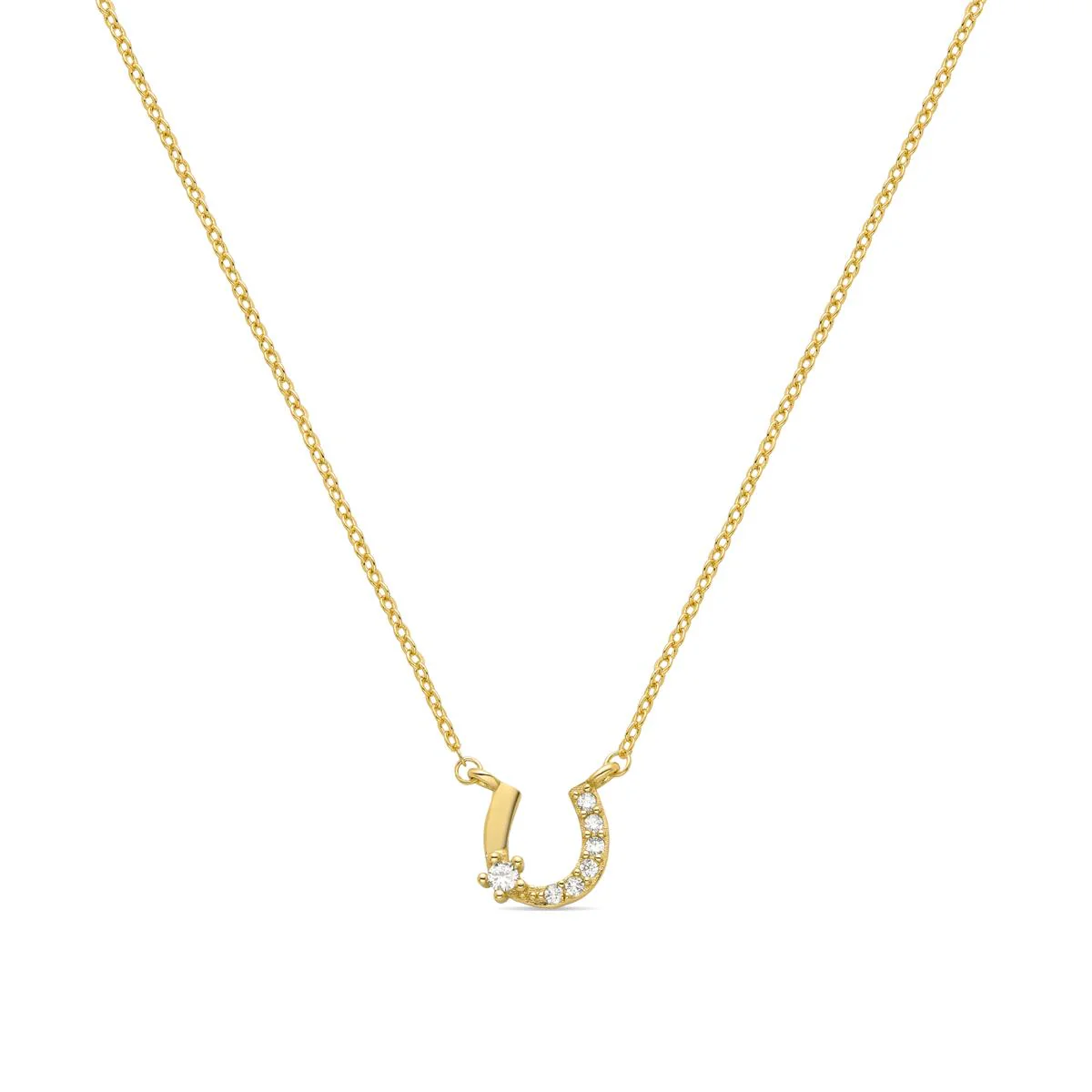 Collar Nakha acabado oro 18K - Nakha BLANCO