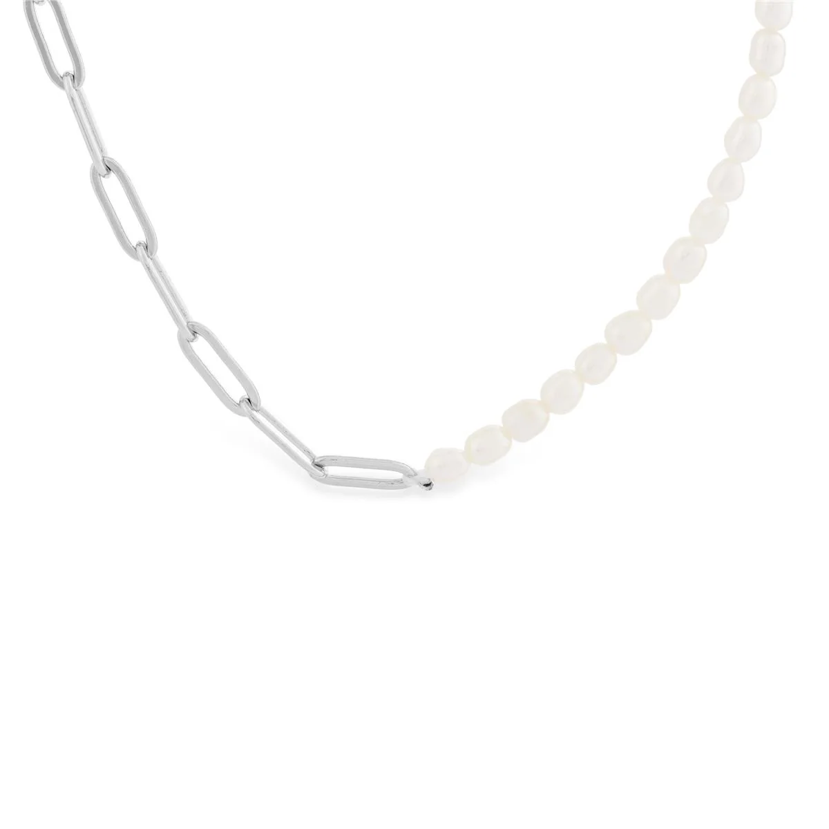Collar Nakhi Plata De Ley 925 - Nakhi BLANCO