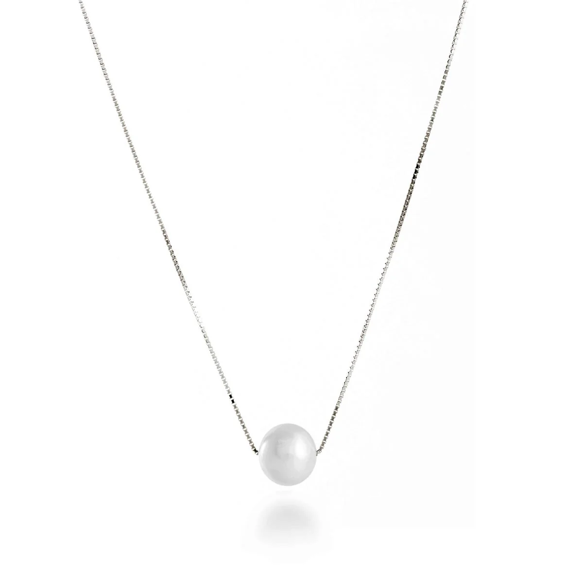 Collar Nakuru Plata De Ley 925 - Nakuru BLANCO