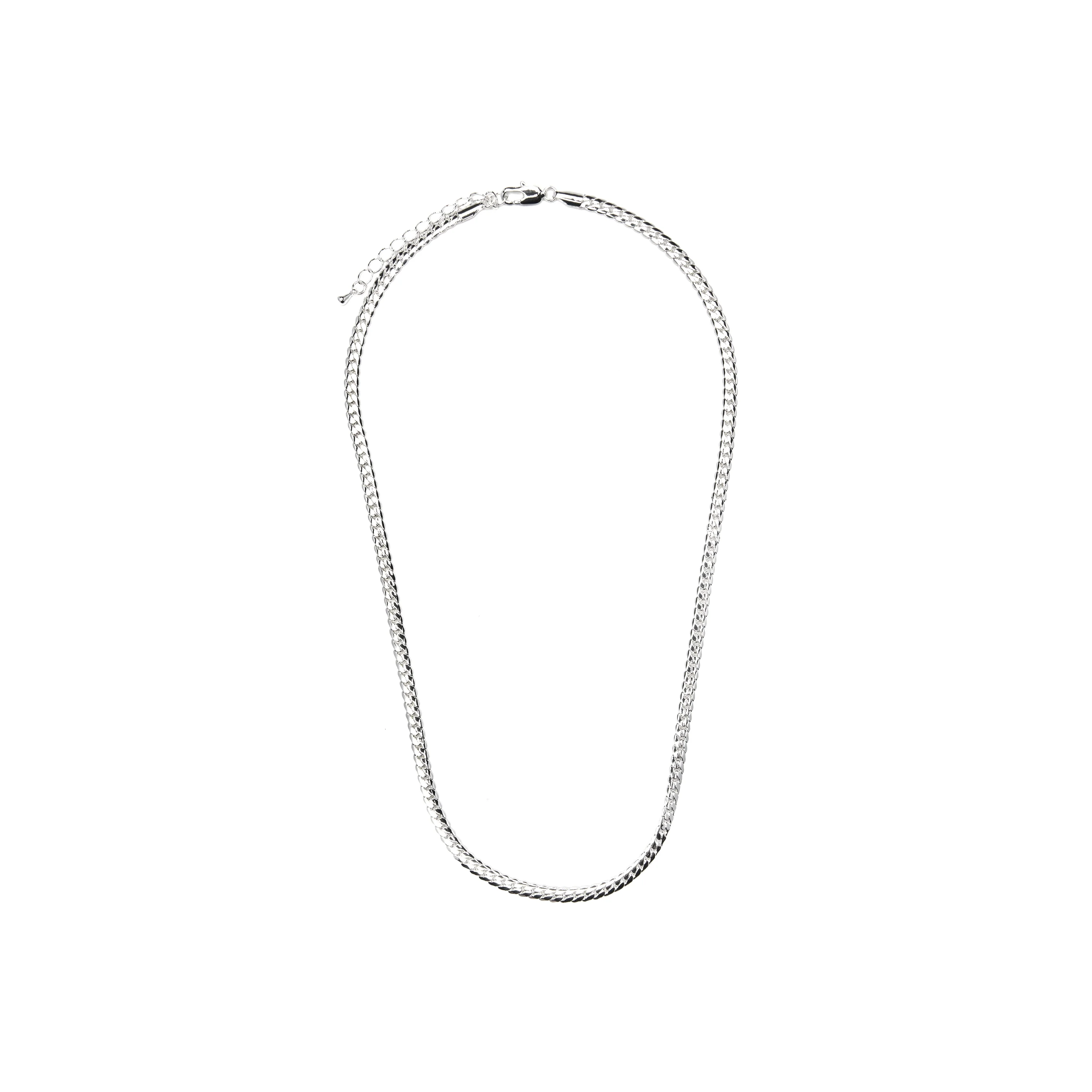 Collar de 45cm acabado en rodio - Nanja - Image 3