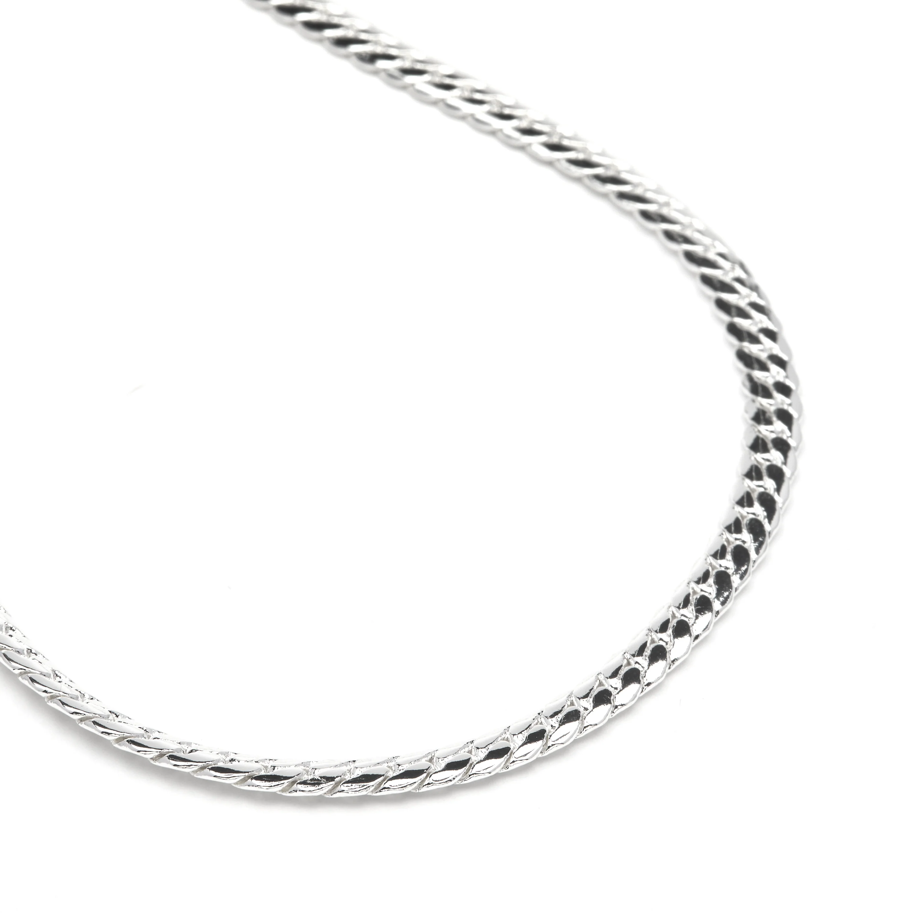 Collar de 45cm acabado en rodio - Nanja - Image 4