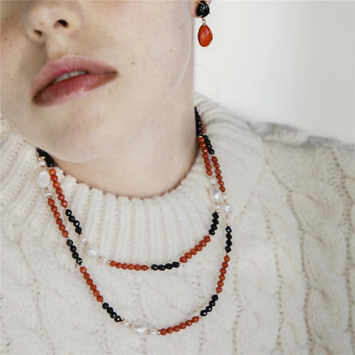 Collar Nasais Plata De Ley 925 - Nasais BLANCO - Image 5