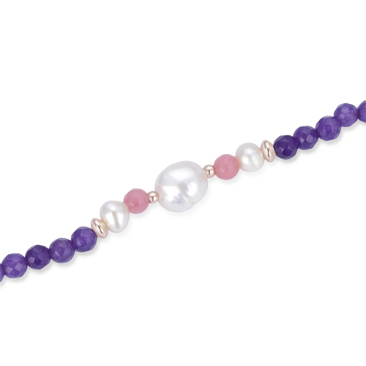 Collar Nasais Plata De Ley 925 - Nasais MORADO - Image 3
