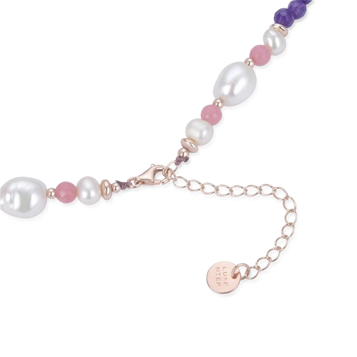 Collar Nasais Plata De Ley 925 - Nasais MORADO - Image 4