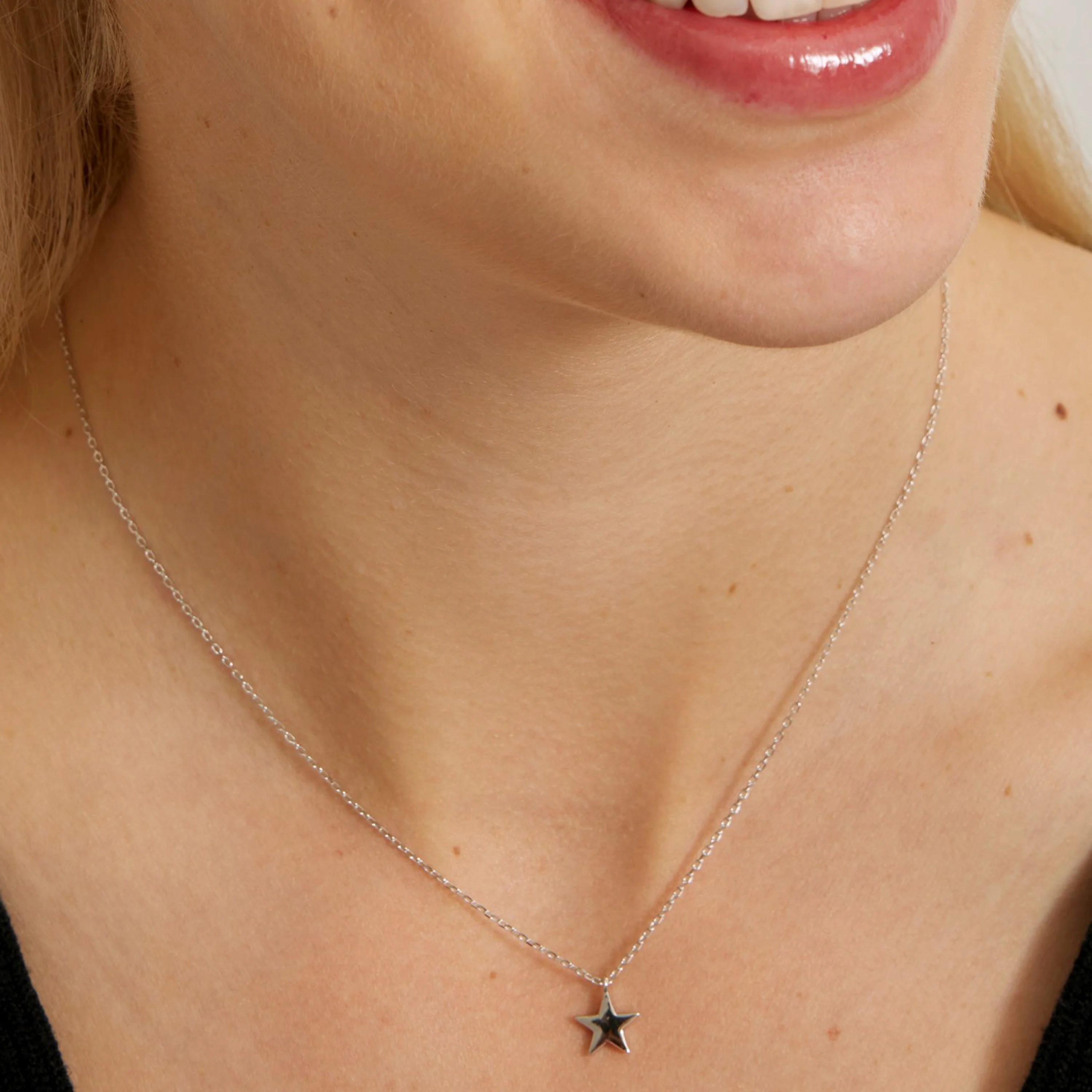Collar de Plata de Ley 925 con Circonita Brillante acabado en rodio - Nasdic - Image 4