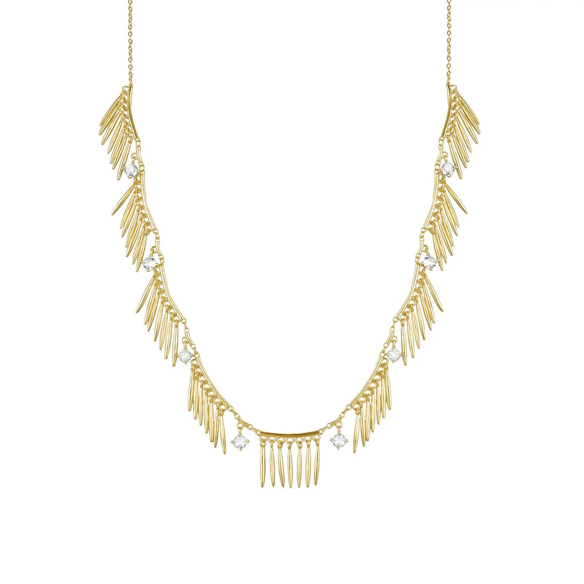 Collar Nasra Plata De Ley 925 - Nasra BLANCO