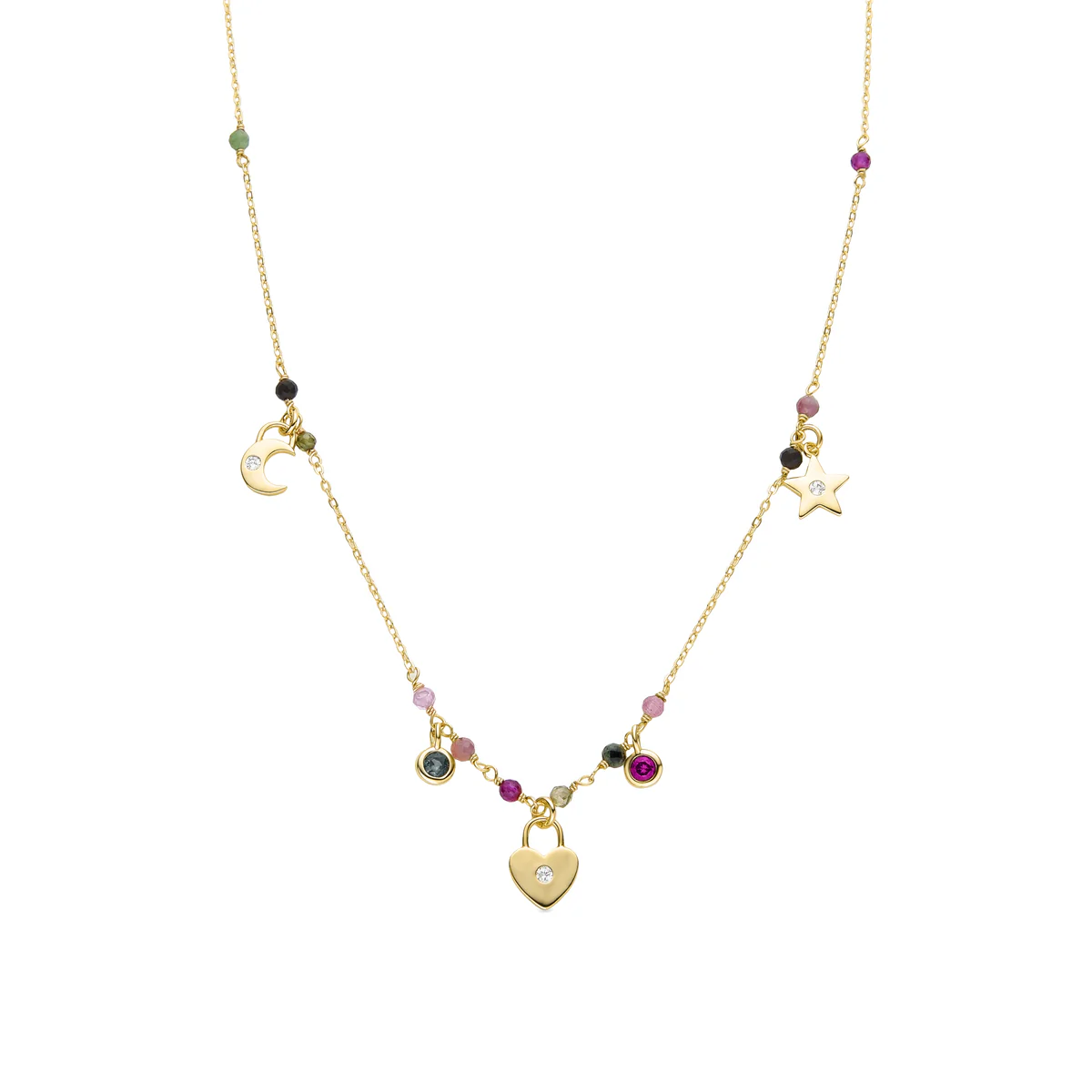 Collar Natah Plata De Ley 925 - Natah MULTICOLOR