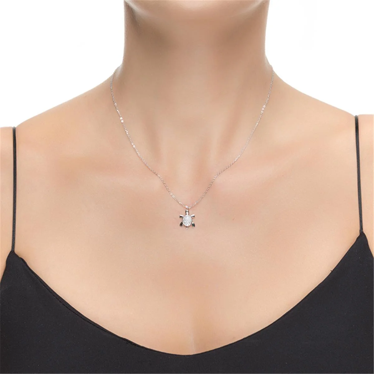 Collar Nathri Plata De Ley 925 - Nathri BLANCO - Image 4