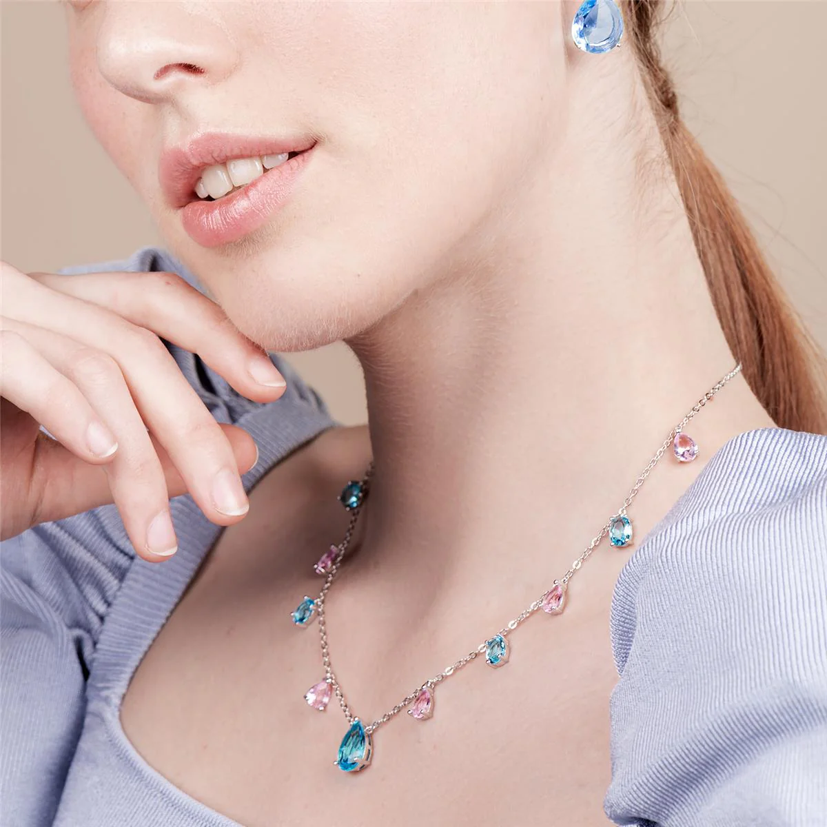 Collar Nekire Plata De Ley 925 - Nekire MULTICOLOR - Image 5
