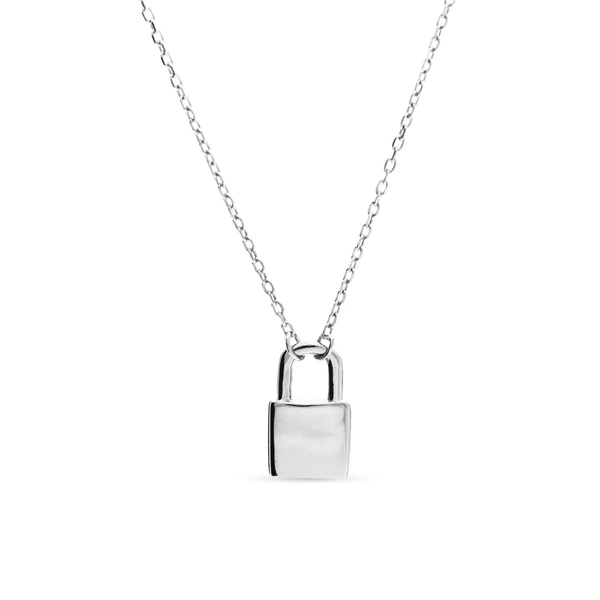 Collar Imlor Plata De Ley 925 BLANCO