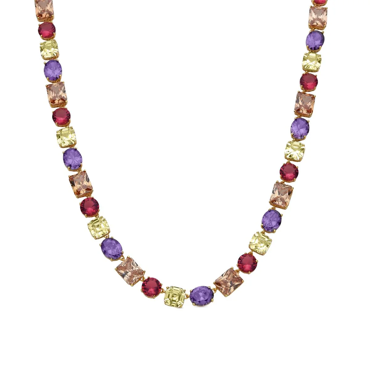 Collar Nigha acabado en oro 18k - Nigha MULTICOLOR