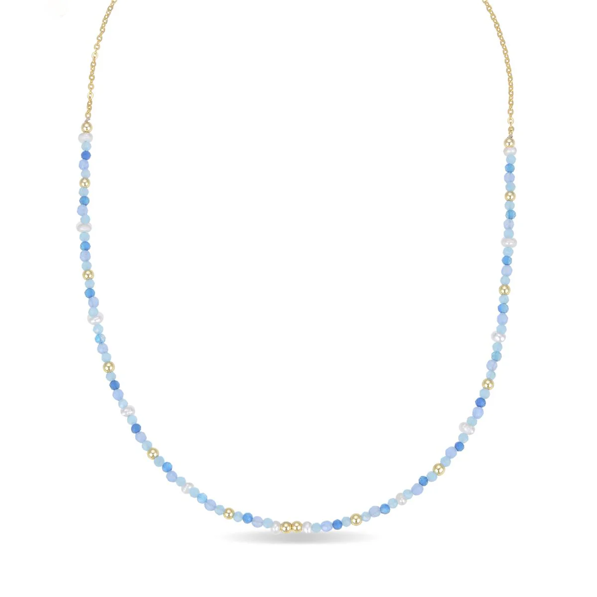 Collar Nihask Plata De Ley 925 - Nihask AZUL