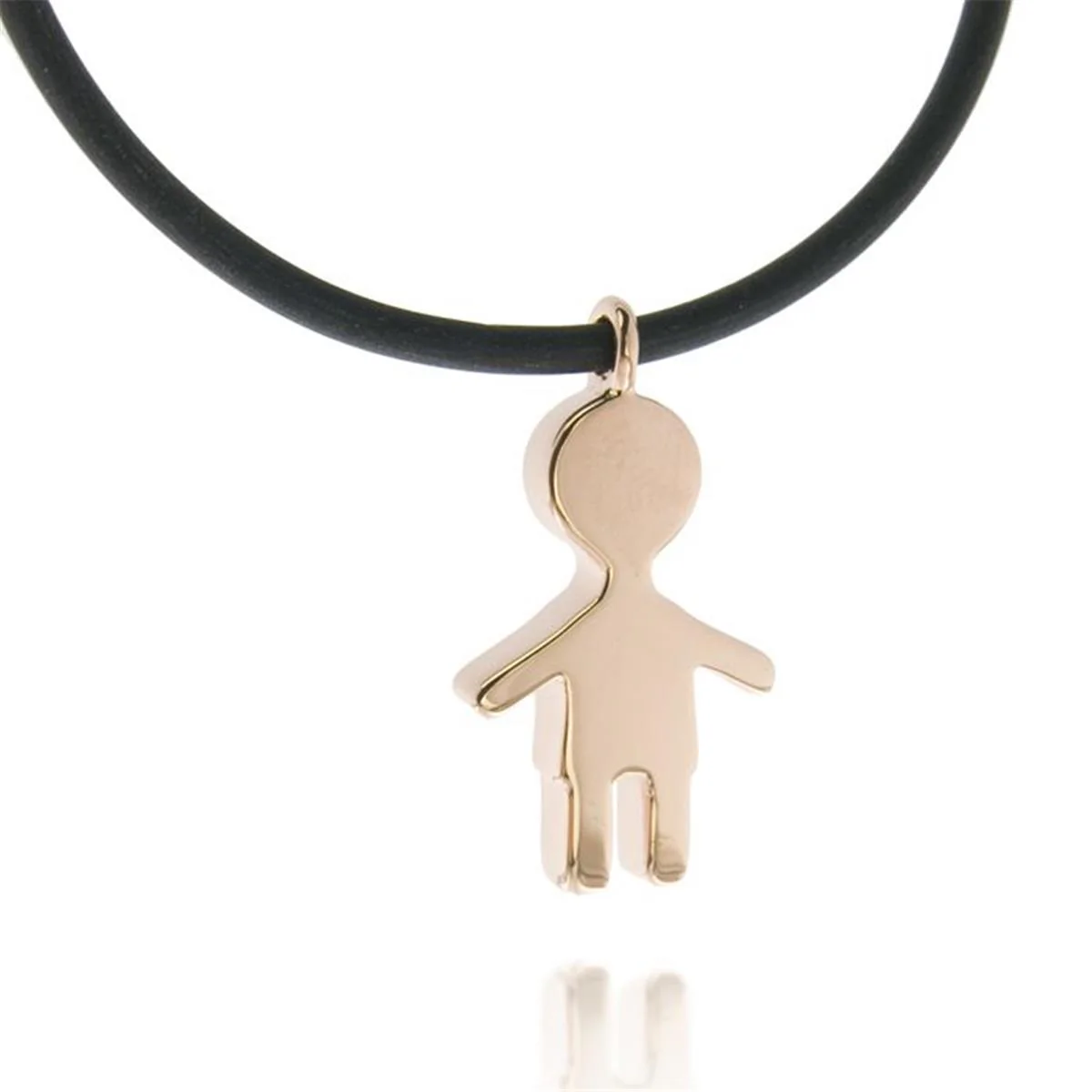 Collar Niño acabado en Oro Rosa De 18 Quilates - Niño ROSA