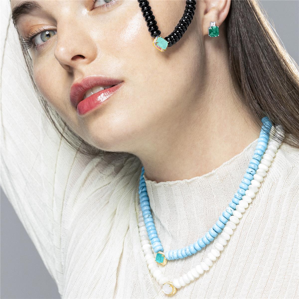 Collar Nira Plata de Ley 925 - Nira BLANCO - Image 2