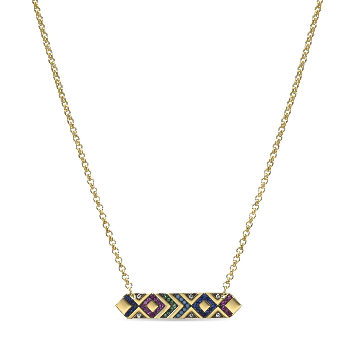 Collar Niykha Plata De Ley 925 - Niykha MULTICOLOR