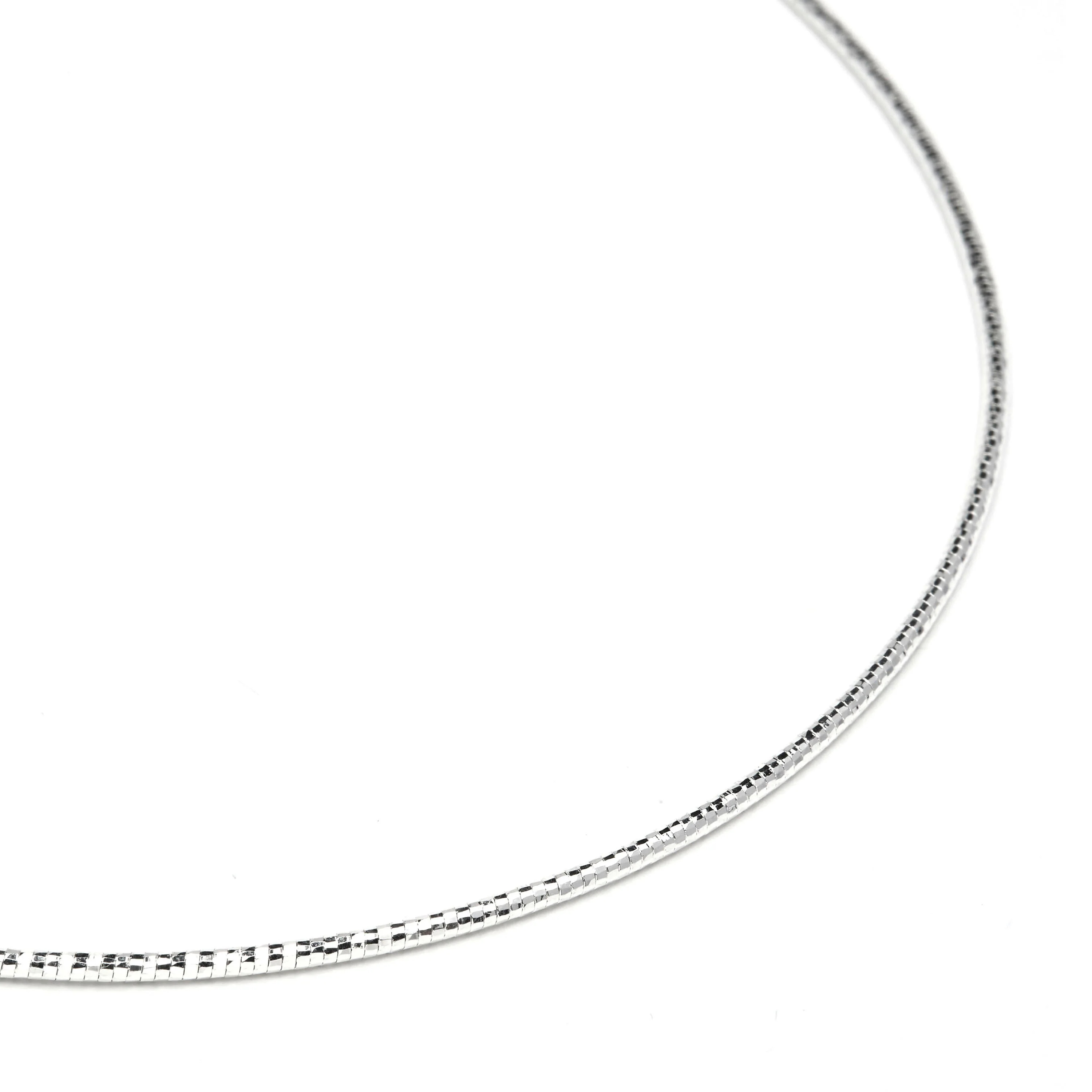 Collar de 45cm acabado en rodio - Nui - Image 4